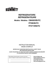 Summit FF471WBI/FC Mode D'emploi