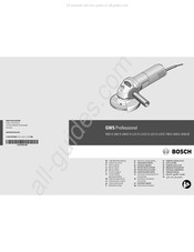 Bosch GWS 780 C Notice Originale