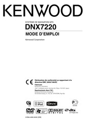 Kenwood DNX7220 Mode D'emploi