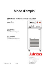 Julabo SemiChill Eco SC2500w Mode D'emploi