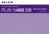 Belkin PLAY N450 DB Manuel De L'utilisateur