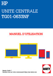 HP TG01-0633NF Manuel De L'utilisateur