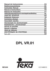 Teka DPL VR.01 Manuel D'instructions