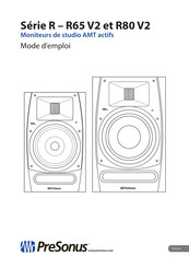 PRESONUS R80 V2 Mode D'emploi