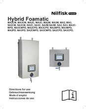 Nilfisk FOOD Hybrid Foamatic MA3PD Mode D'emploi