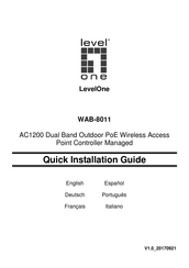 LevelOne WAB-8011 Guide D'installation Rapide