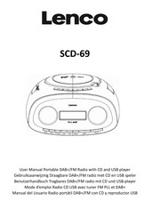 LENCO SCD-69 Mode D'emploi