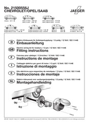 Jaeger 21500556J Instructions De Montage