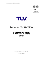 TLV PowerTrap GP10F Manuel D'utilisation