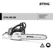 Stihl MS 260 Notice D'emploi