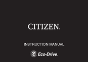 Citizen Eco-Drive H820 Mode D'emploi