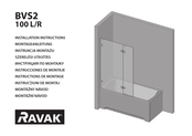 RAVAK BVS2 100 R Instructions De Montage