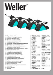 Weller WSR 200 Traduction De La Notice Originale