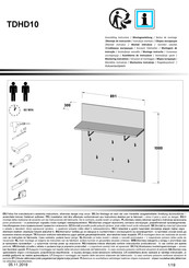 Forte TDHD10 Notice De Montage