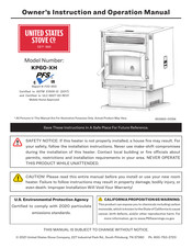 United States Stove KP60-XH Manuel D'instructions Et D'utilisation Du Propriétaire