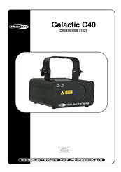 SHOWTEC Galactic G40 Mode D'emploi