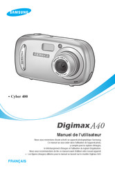 Samsung Digimax A40 Manuel De L'utilisateur