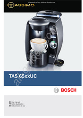 Bosch TASSIMO TAS65UC Serie Notice D'utilisation