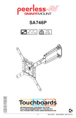 peerless-AV SMARTMOUNT SA746P Mode D'emploi