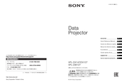 Sony VPL-DX147 Guide De Référence Rapide