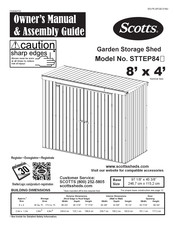 Scotts STTEP84 Manuel De L'utilisateur Et Guide D'assemblage