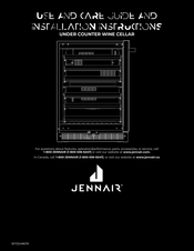 Jennair JUWFR242HX Guide D'utilisation Et D'entretien Et D'installation