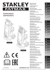 Stanley FATMAX SXFPW25DTS Mode D'emploi