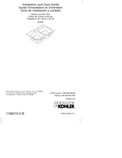Kohler K-5797-4 Guide D'installation Et D'entretien