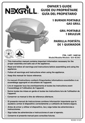 Nexgrill 1468144 Guide Du Propriétaire