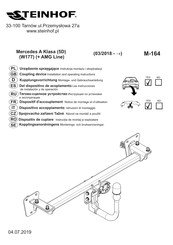 Steinhof M-164 Notice De Montage Et D'utilisation