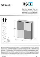 Forte Dederik W3NS822X1 Notice De Montage