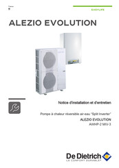 De Dietrich ALEZIO EVOLUTION AWHP-2 MIV-3 Notice D'installation Et D'entretien