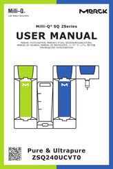 MERCK Pure ZSR240R0T0 Manuel D'utilisation