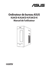 Asus K20CD-K Manuel De L'utilisateur