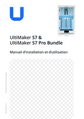 Ultimaker S7 Pro Bundle Manuel D'installation Et D'utilisation