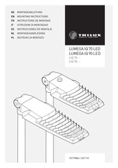 Trilux LUMEGA IQ 90 LED Instructions De Montage