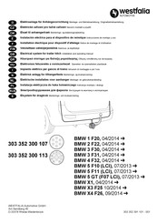 Westfalia Automotive 303 352 300 107 Notice De Montage Et D'utilisation