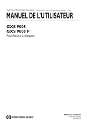 Kongskilde GXS 9005 P Manuel De L'utilisateur