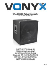 Vonyx SWA Serie Manuel D'instructions