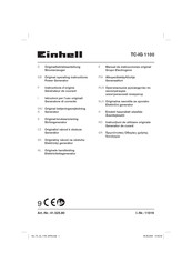 EINHELL 41.525.80 Instructions D'origine