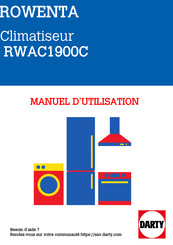 Rowenta RWAC1900C Mode D'emploi