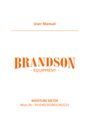 Brandson Equipment 303240 Mode D'emploi