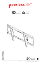 peerless-AV PT650 Instructions D'installation