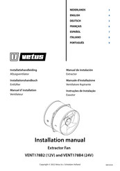 Vetus VENT178B2 Manuel D'installation