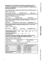 Mercury Marine 4 FourStroke Mode D'emploi