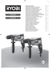 Ryobi RPD800-K Traduction Des Instructions Originales