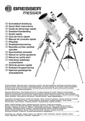 Bresser MESSIER NT203s/800 OTA Guide De Démarrage Rapide