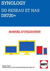 Synology NAS DS720+ Guide D'installation Matérielle