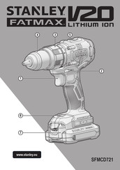 Stanley FATMAX SFMCD721 Traduction De La Notice D'instructions Originale