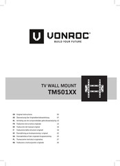 VONROC TM501 Serie Traduction De La Notice Originale